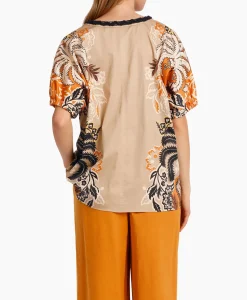 Blouses^Marccain Collectie Blouse Wc 51.39 W67 Beige