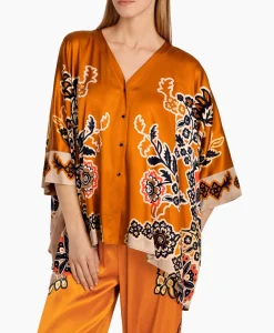Blouses^Marccain Collectie Blouse Wc 51.40 W66 Oranje