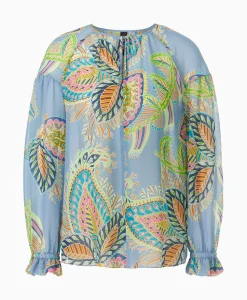 Blouses^Marccain Collectie Blouse Wc 51.33 W74 Licht Blauw