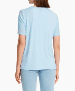 Blouses^Marccain Collectie Blouse Wc 55.07 J08 Licht Blauw