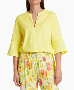 Blouses^Marccain Collectie Blouse Wc 51.19 W93 Midden Geel
