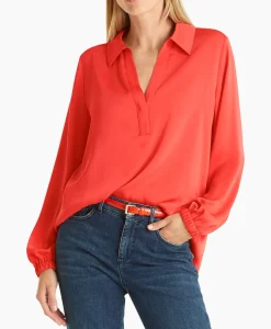 Blouses^Marccain Collectie Blouse Wc 51.09 W08 Grijs
