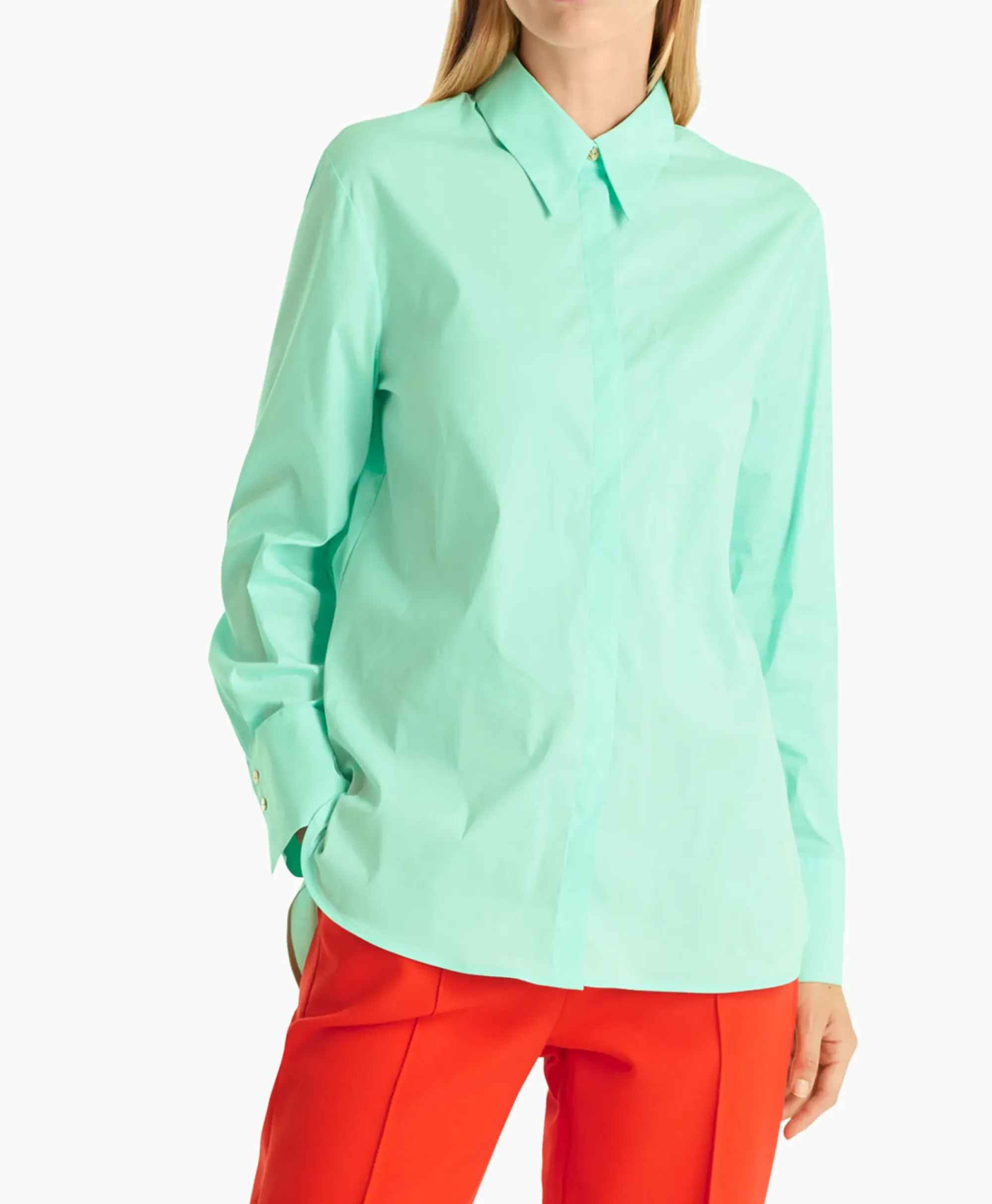 Blouses^Marccain Collectie Blouse Wc 51.10 W71 Groen