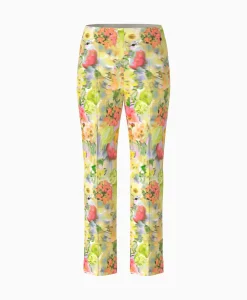 Broeken^Marccain Collectie Broek Wc 81.12 J21 Midden Geel
