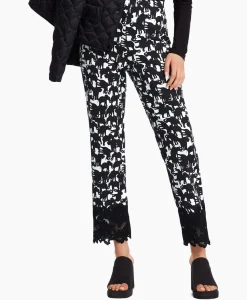 Broeken^Marccain Collectie Broek Wc 81.02 J10 Zwart