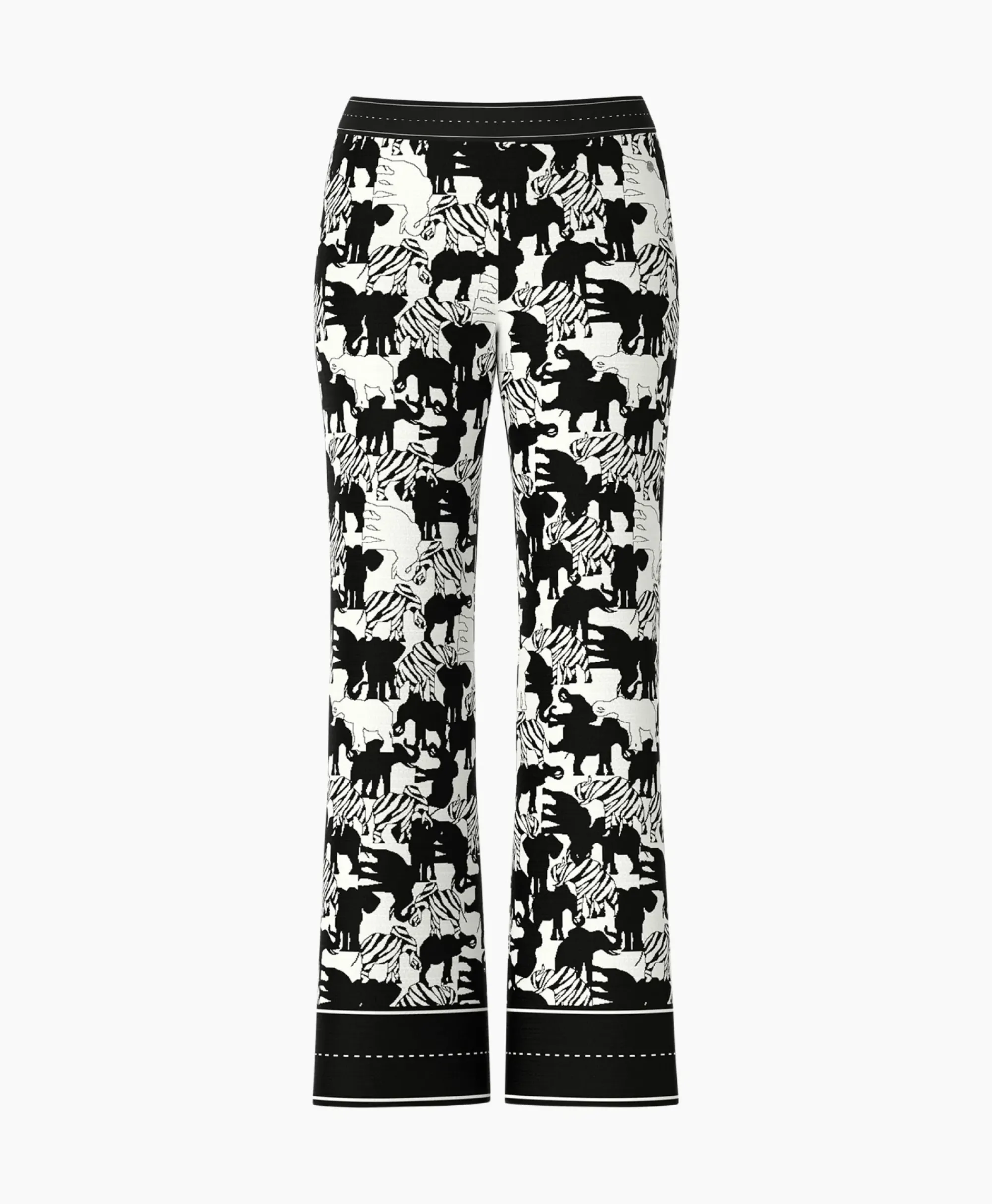 Broeken^Marccain Collectie Broek Wc 81.04 M03 Print + 2 Kleurig
