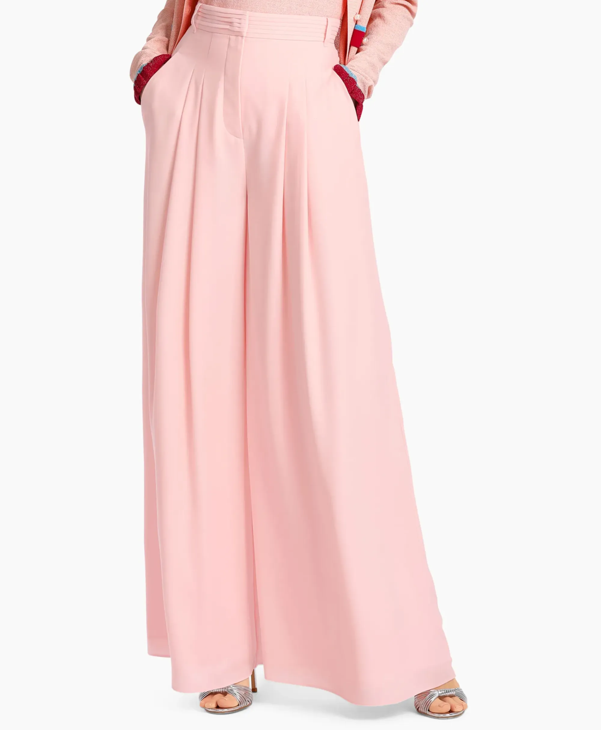 Broeken^Marccain Collectie Broek Wc 81.60 W90 Zalm