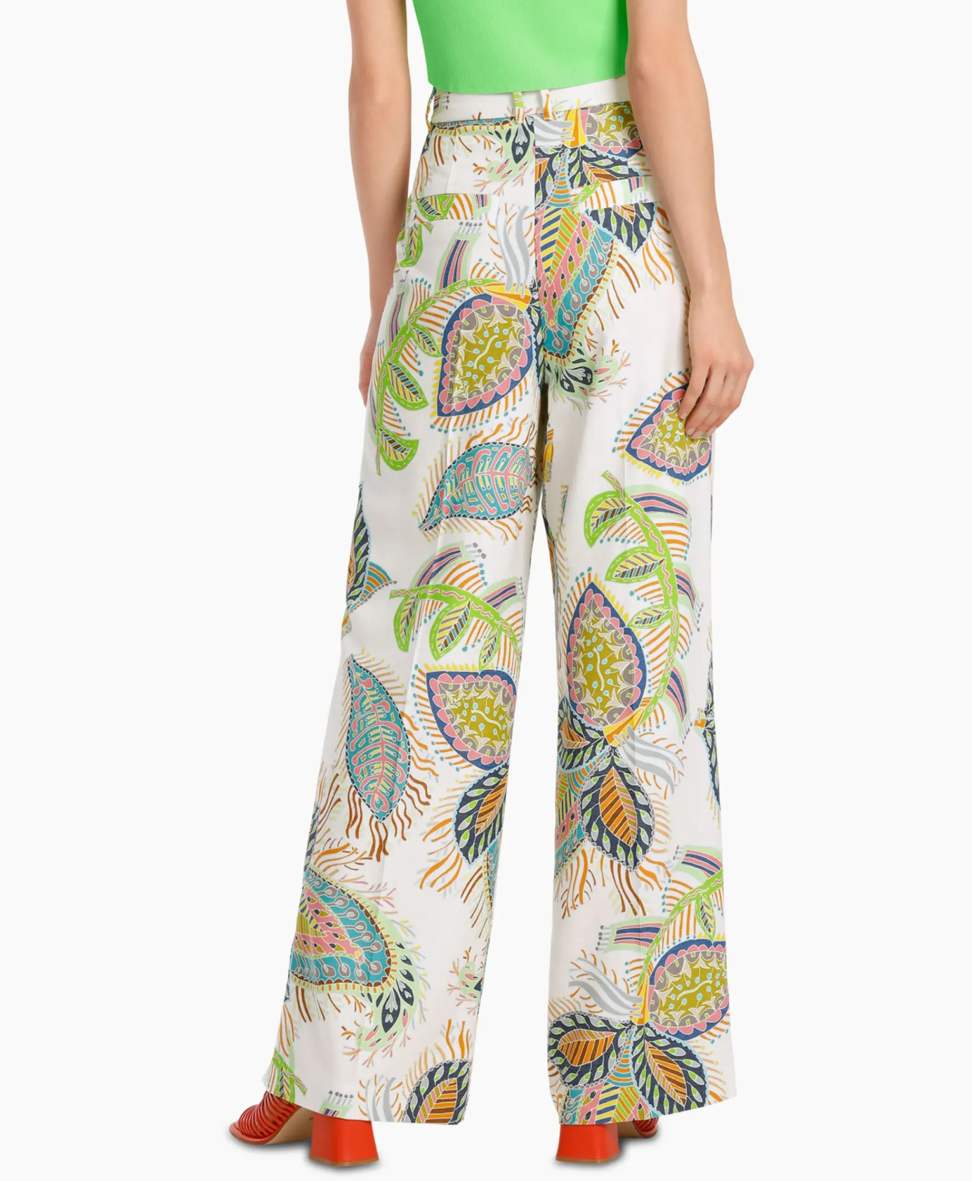 Broeken^Marccain Collectie Broek Wc 81.50 W72 Wit