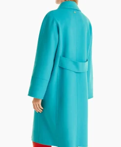 Jassen^Marccain Collectie Coat Wc 11.02 W33 Turquoise