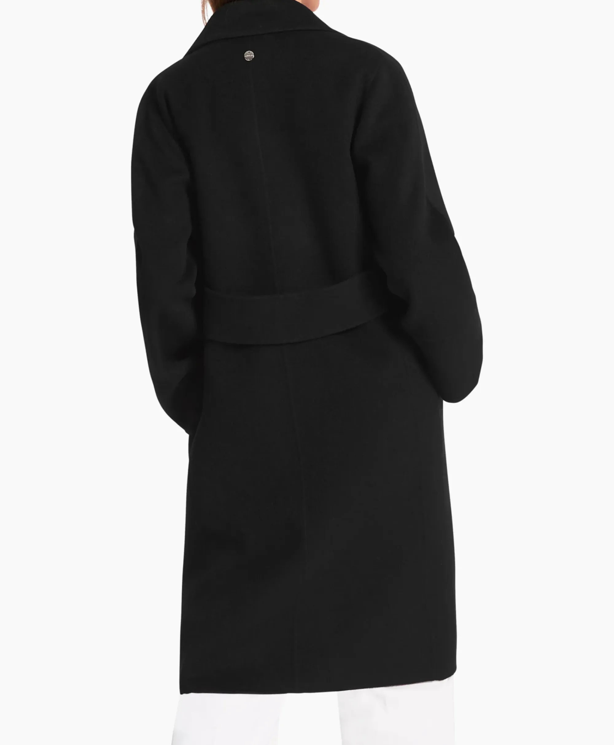 Jassen^Marccain Collectie Coat Wc 11.02 W33 Zwart