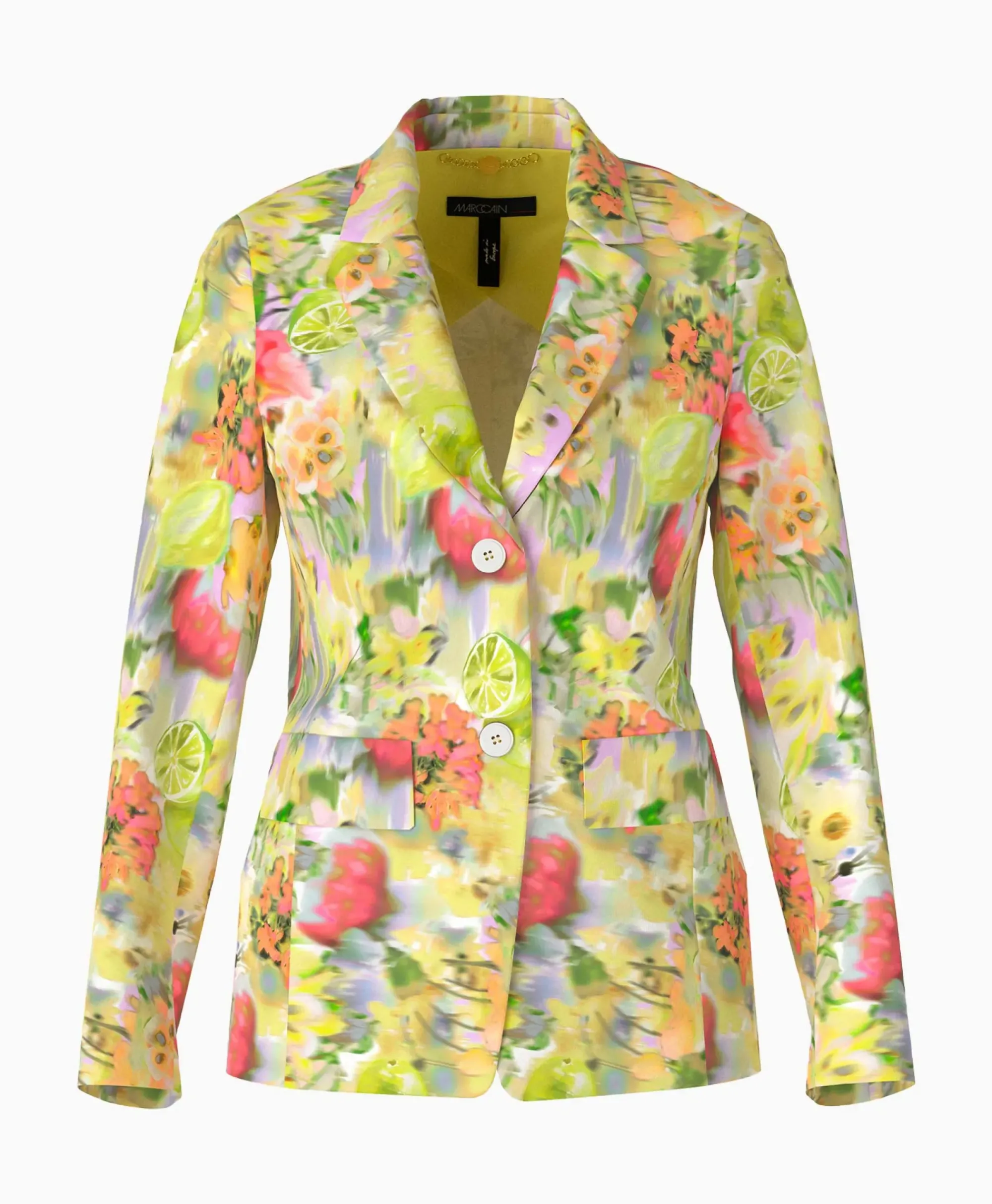 Blazers^Marccain Collectie Jasje Wc 34.16 J21 Midden Geel