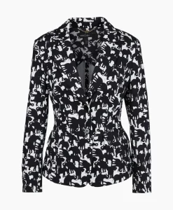 Blazers^Marccain Collectie Jasje Wc 34.11 J10 Zwart