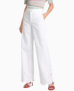 Broeken^Marccain Collectie Jeans Wc 82.19 D64 Wit