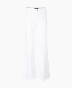 Broeken^Marccain Collectie Jeans Wc 82.19 D64 Wit