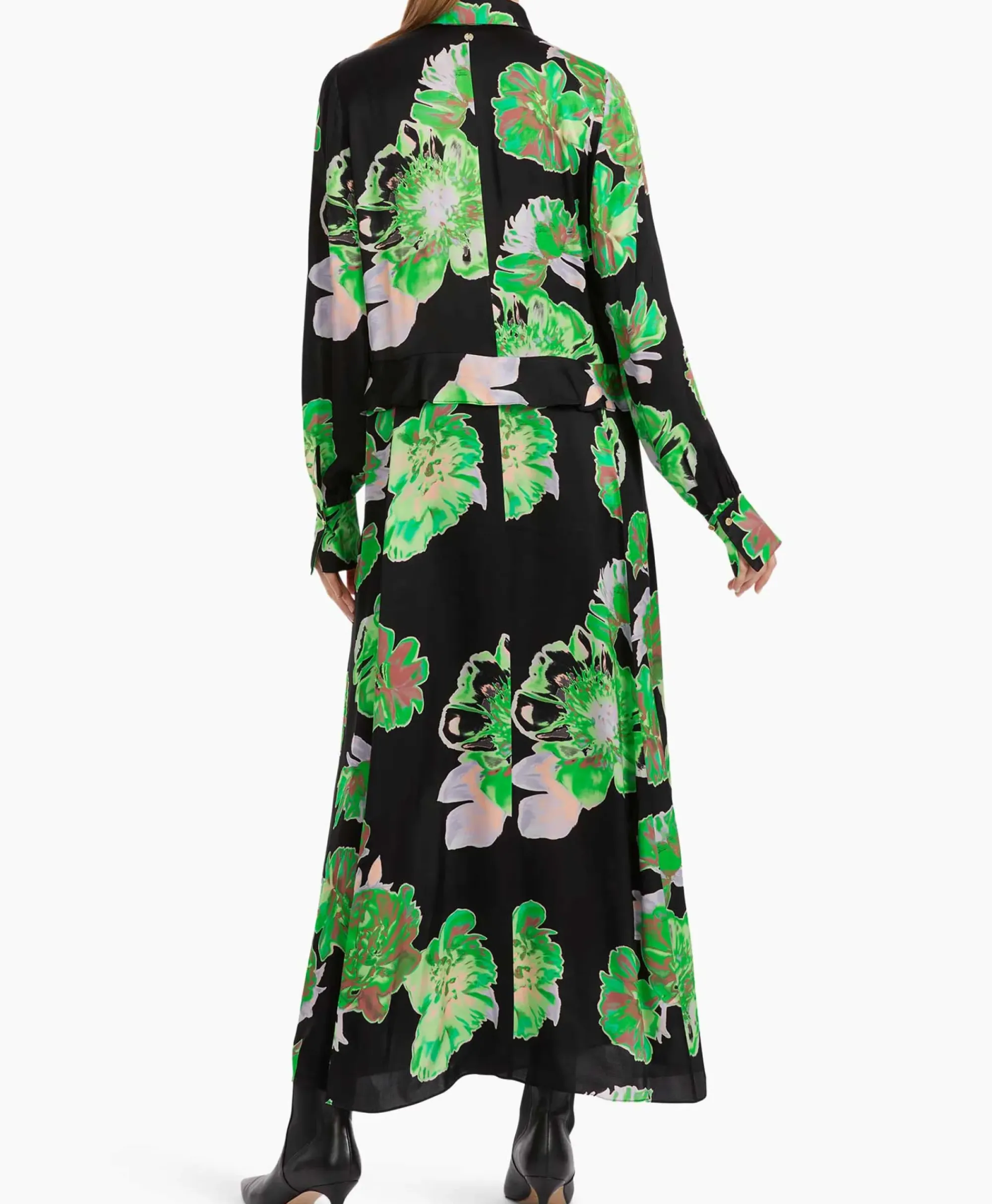 Bruiloftskleding^Marccain Collectie Jurk Vc 21.20 W45 Zwart