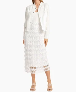 Bruiloftskleding^Marccain Collectie Jurk Wc 21.39 M35 Off White
