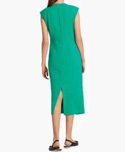 Bruiloftskleding^Marccain Collectie Jurk Wc 21.20 W56 Groen