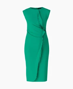 Bruiloftskleding^Marccain Collectie Jurk Wc 21.20 W56 Groen