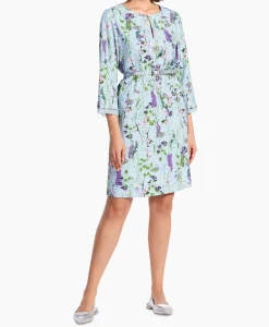Bruiloftskleding^Marccain Collectie Jurk Wc 21.22 W21 Licht Blauw