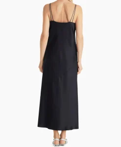 Bruiloftskleding^Marccain Collectie Jurk Wc 21.21 W15 Midden Blauw