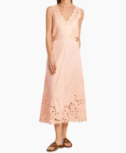 Bruiloftskleding^Marccain Collectie Jurk Wc 21.49 W76 Rose