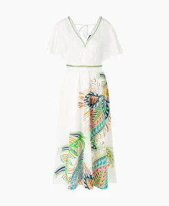 Bruiloftskleding^Marccain Collectie Jurk Wc 21.51 W64 Wit