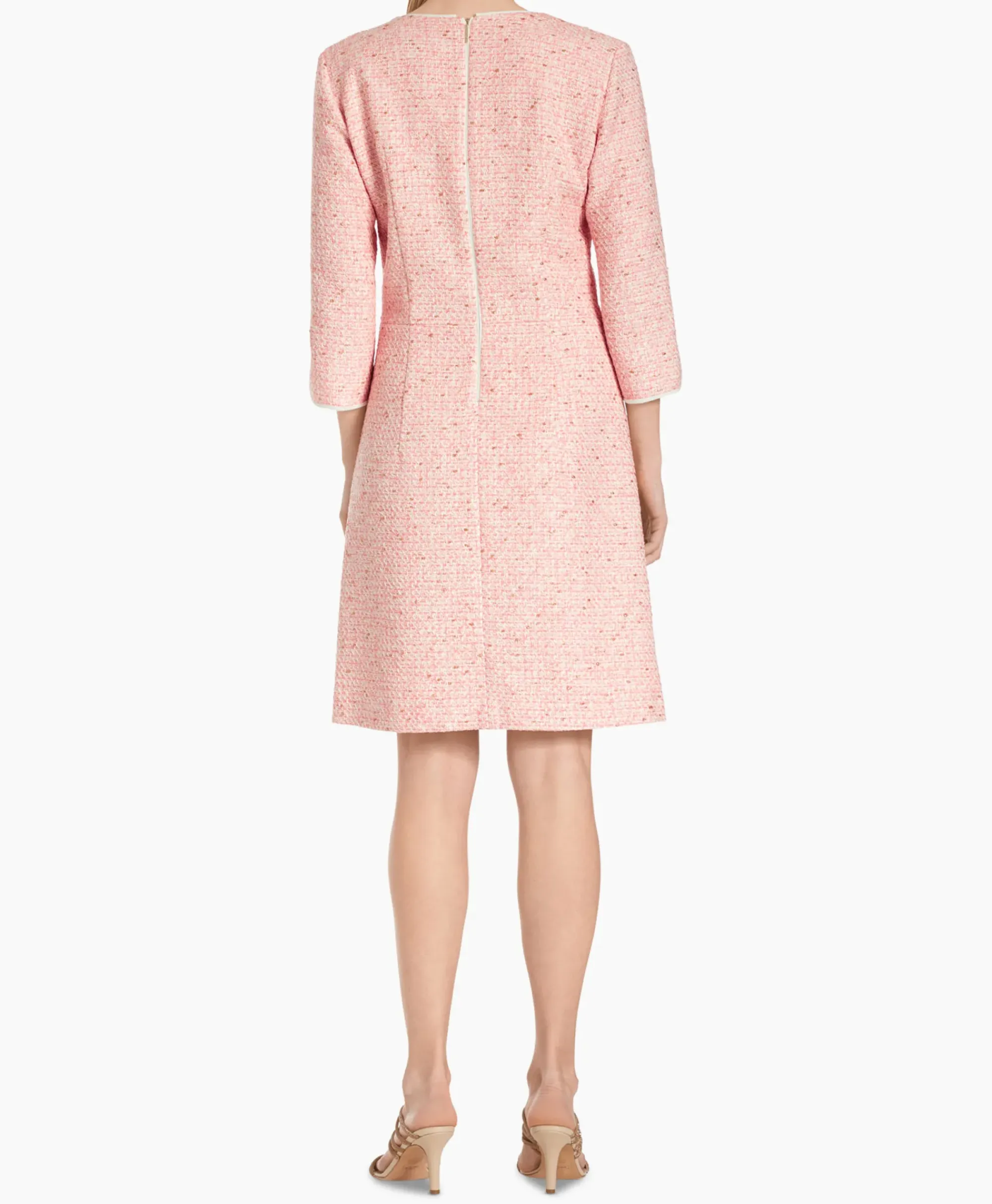 Bruiloftskleding^Marccain Collectie Jurk Wc 21.66 W88 Zalm