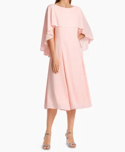 Bruiloftskleding^Marccain Collectie Jurk Wc 21.70 W90 Zalm