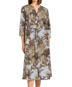 Bruiloftskleding^Marccain Collectie Mini Jurk Uc 21.24 W54 Blauw