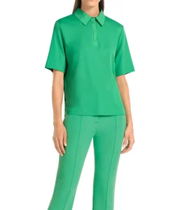 Polo's^Marccain Collectie Polo Uc 53.05 J14 Groen