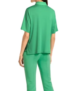 Polo's^Marccain Collectie Polo Uc 53.05 J14 Groen