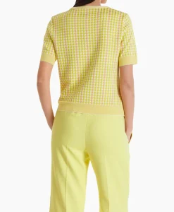 T-Shirts & Tops^Marccain Collectie Pullover Wc 41.49 M33 Midden Geel