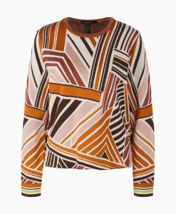 T-Shirts & Tops^Marccain Collectie Pullover Vc 41.27 M31 Geel