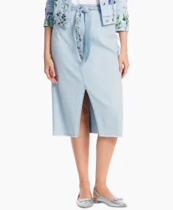 Rokken^Marccain Collectie Rok Wc 71.05 D04 Licht Blauw