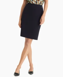 Rokken^Marccain Collectie Rok Wc 71.09 J09 Midden Blauw