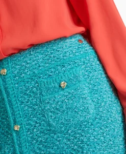 Rokken^Marccain Collectie Rok Wc 71.01 M01 Turquoise
