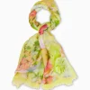 Sjaals^Marccain Collectie Shawl Wc B4.07 Z23 Midden Geel