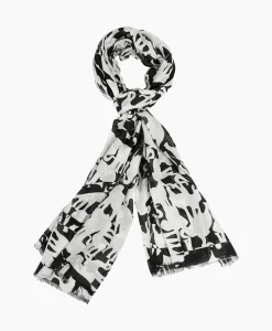 Sjaals^Marccain Collectie Shawl Wc B4.07 Z15 Print + 2 Kleurig