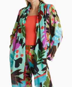 Sjaals^Marccain Collectie Shawl Wc B4.15 Z11 Turquoise