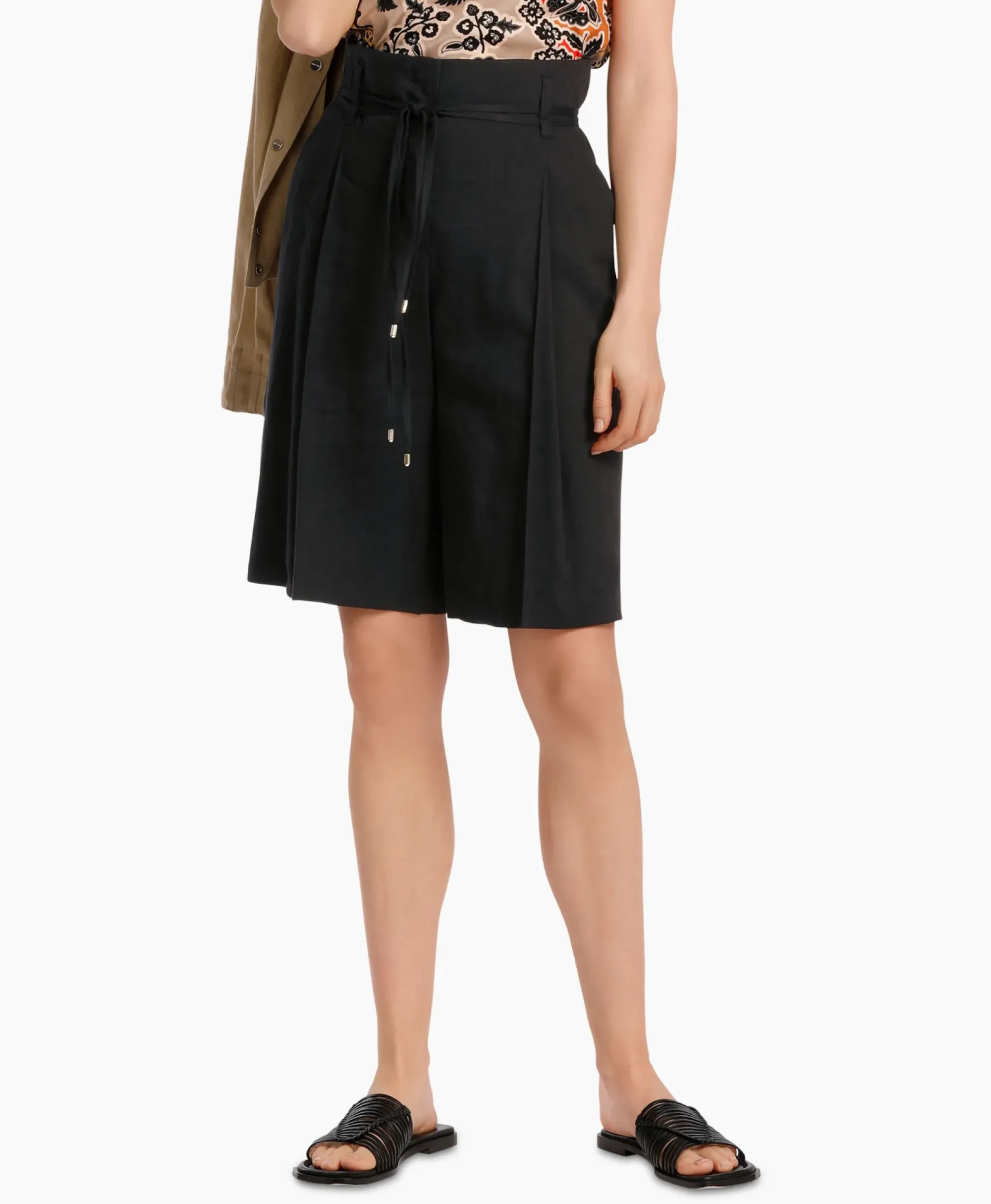 Broeken^Marccain Collectie Short Wc 83.03 W47 Zwart