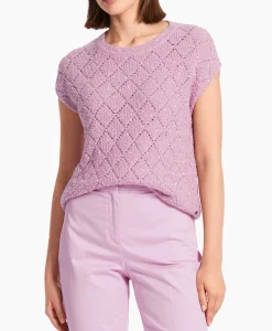 T-Shirts & Tops^Marccain Collectie Top Wc 42.01 M25 Lavendel