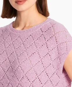 T-Shirts & Tops^Marccain Collectie Top Wc 42.01 M25 Lavendel