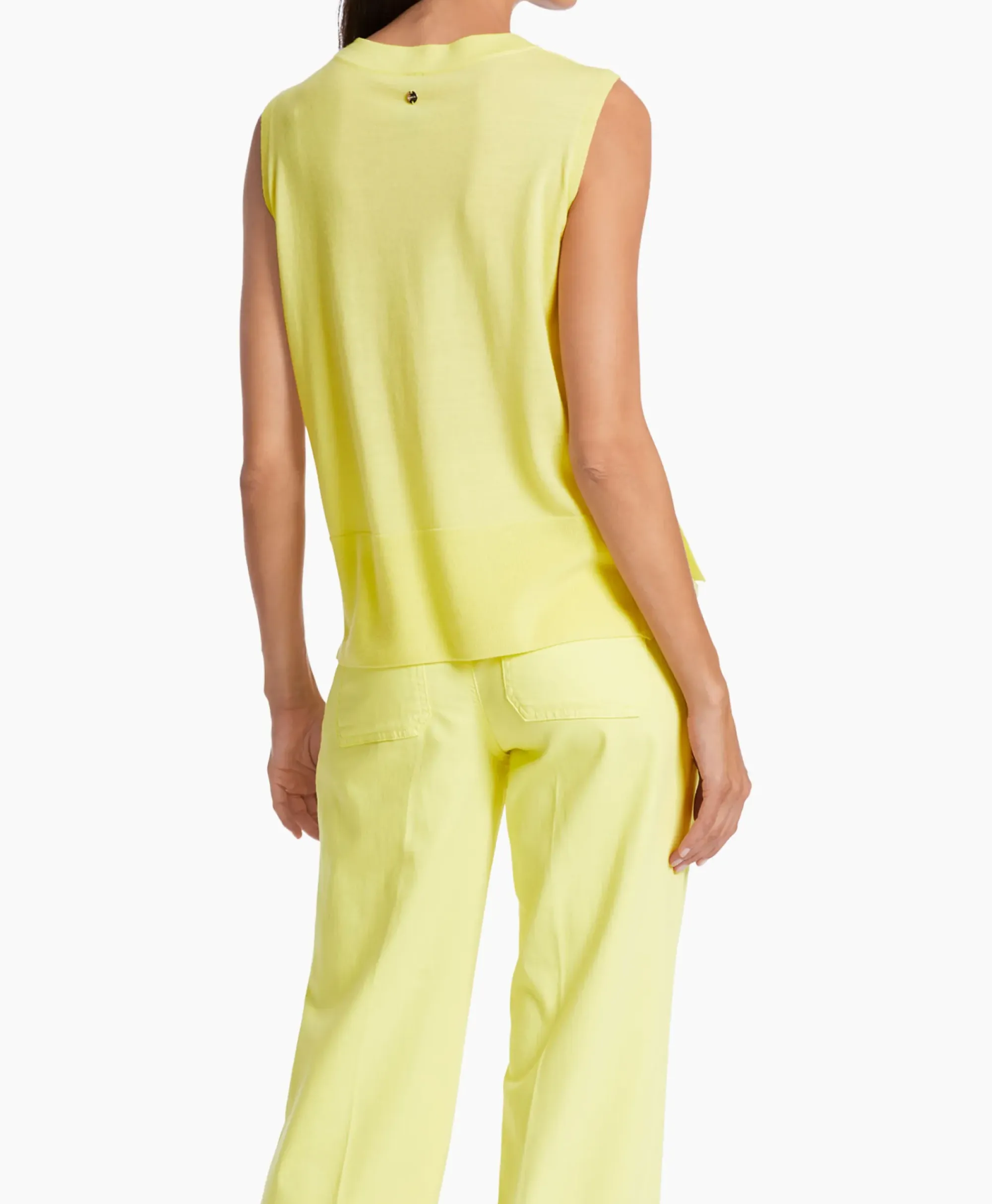 T-Shirts & Tops^Marccain Collectie Top Wc 61.05 M73 Midden Geel