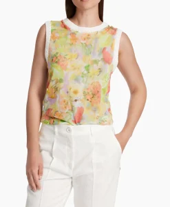 T-Shirts & Tops^Marccain Collectie Top Wc 61.09 M34 Midden Geel