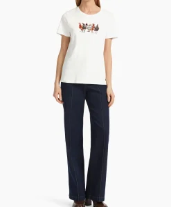 T-Shirts & Tops^Marccain Collectie T-Shirt Vc 48.32 J66 Off White