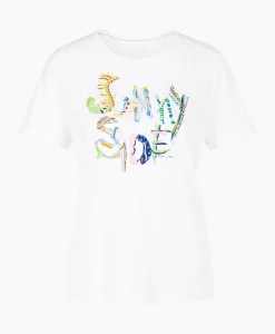T-Shirts & Tops^Marccain Collectie T-Shirt Wc 48.32 J73 Wit