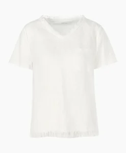 T-Shirts & Tops^Marccain Collectie T-Shirt Wc 48.41 J79 Off White
