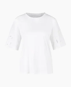 T-Shirts & Tops^Marccain Collectie T-Shirt Wc 48.62 J81 Wit