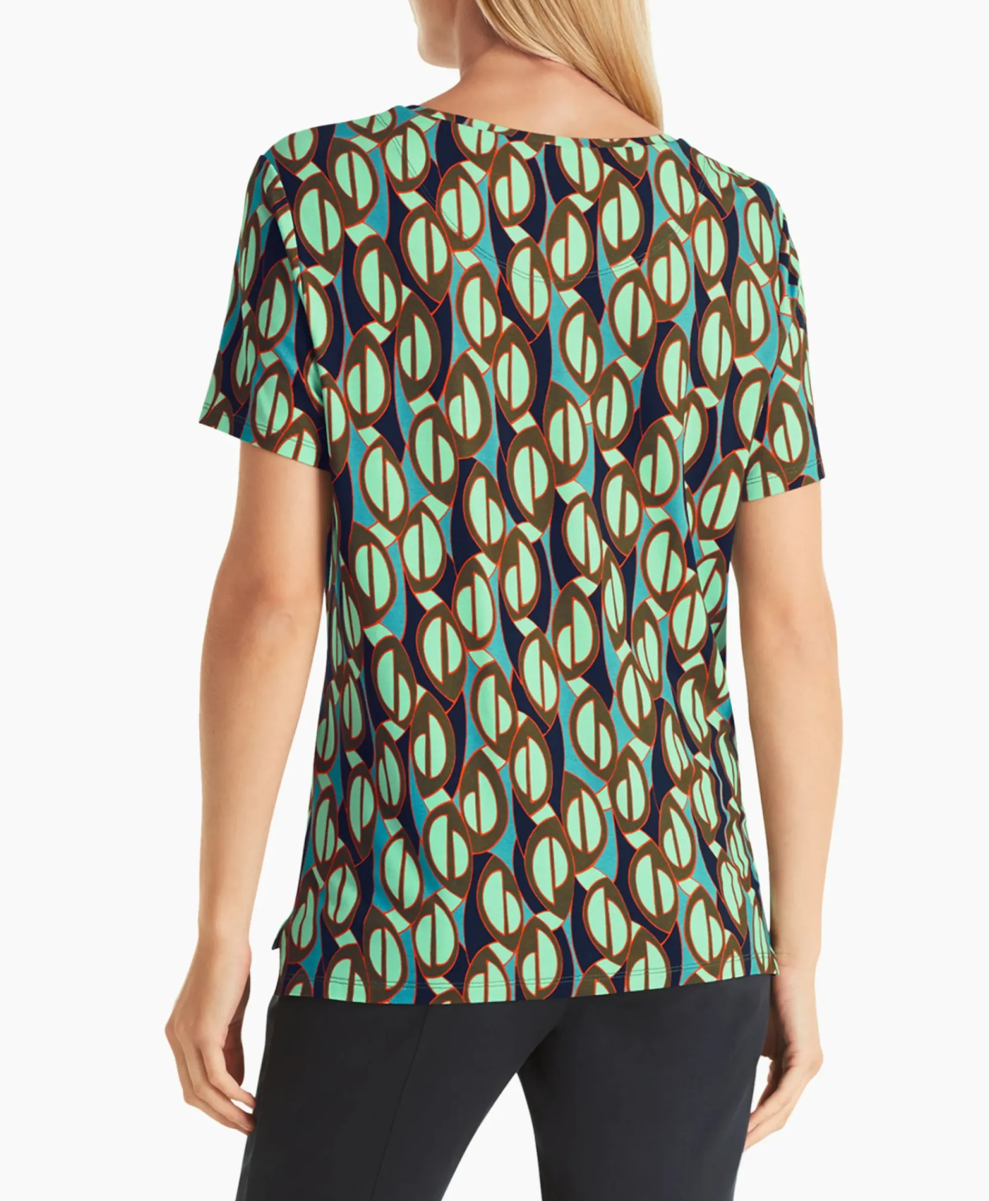 T-Shirts & Tops^Marccain Collectie T-Shirt Wc 48.16 J02 Groen