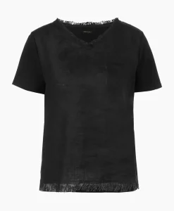 T-Shirts & Tops^Marccain Collectie T-Shirt Wc 48.41 J79 Zwart